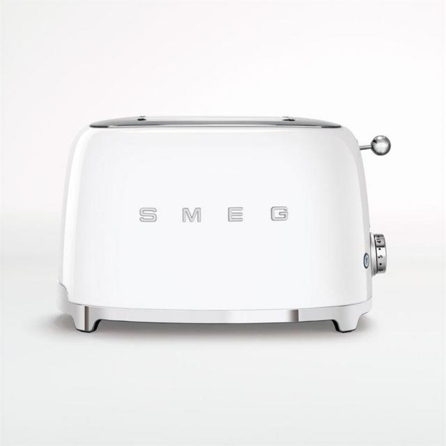 Smeg Matte White Toaster