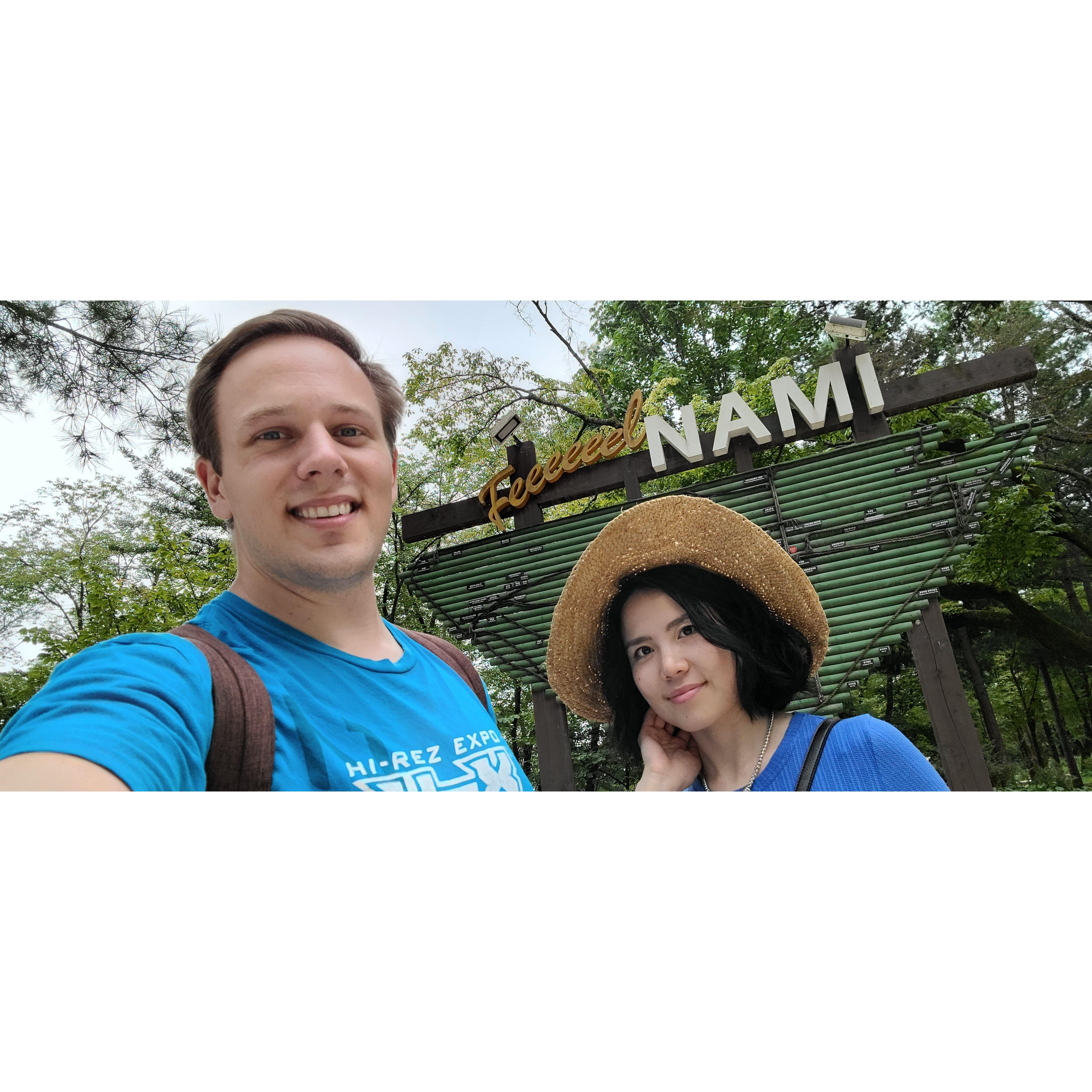 Visiting Nami Island in South Korea [Aug 2023]