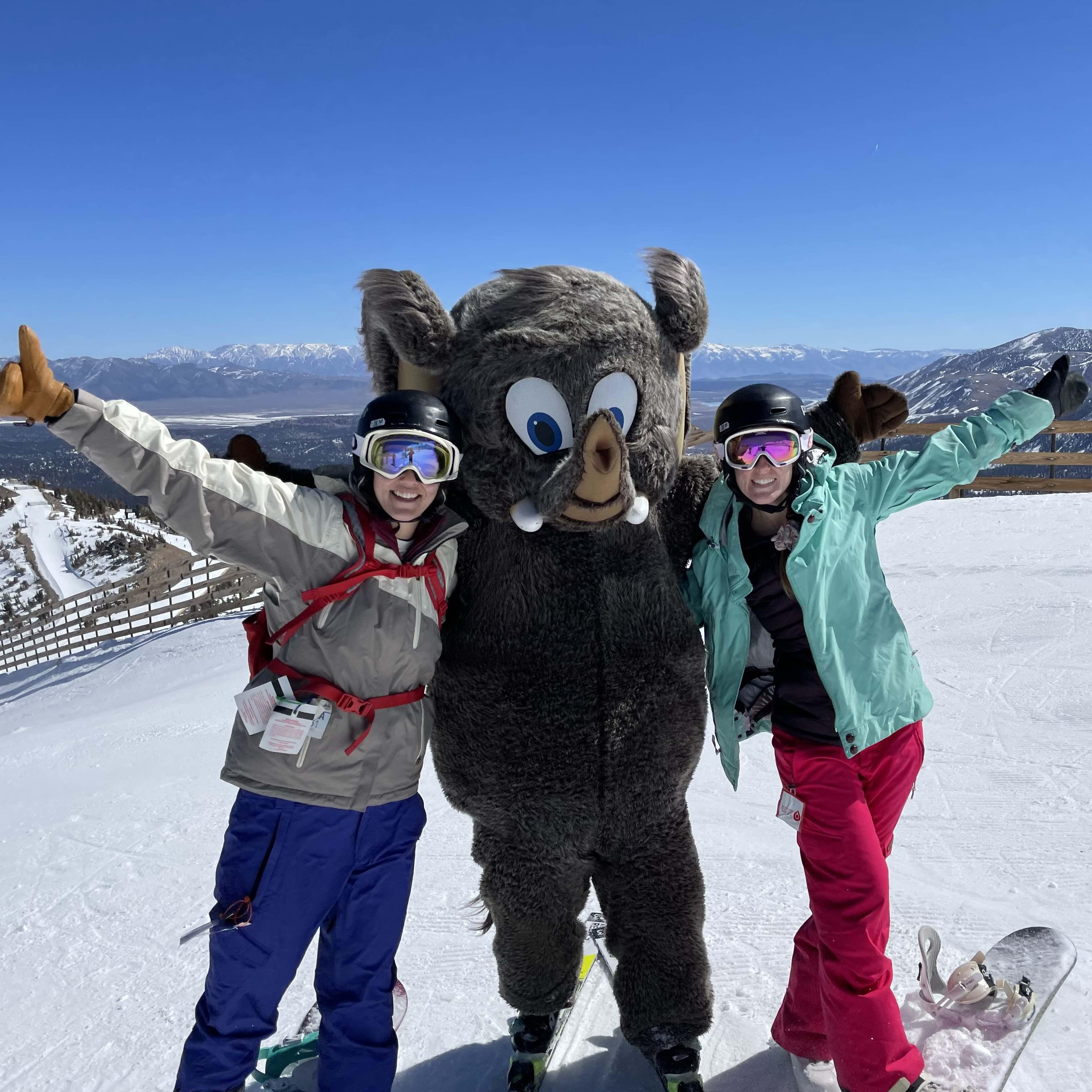 mammoth mountain featuring wooly!