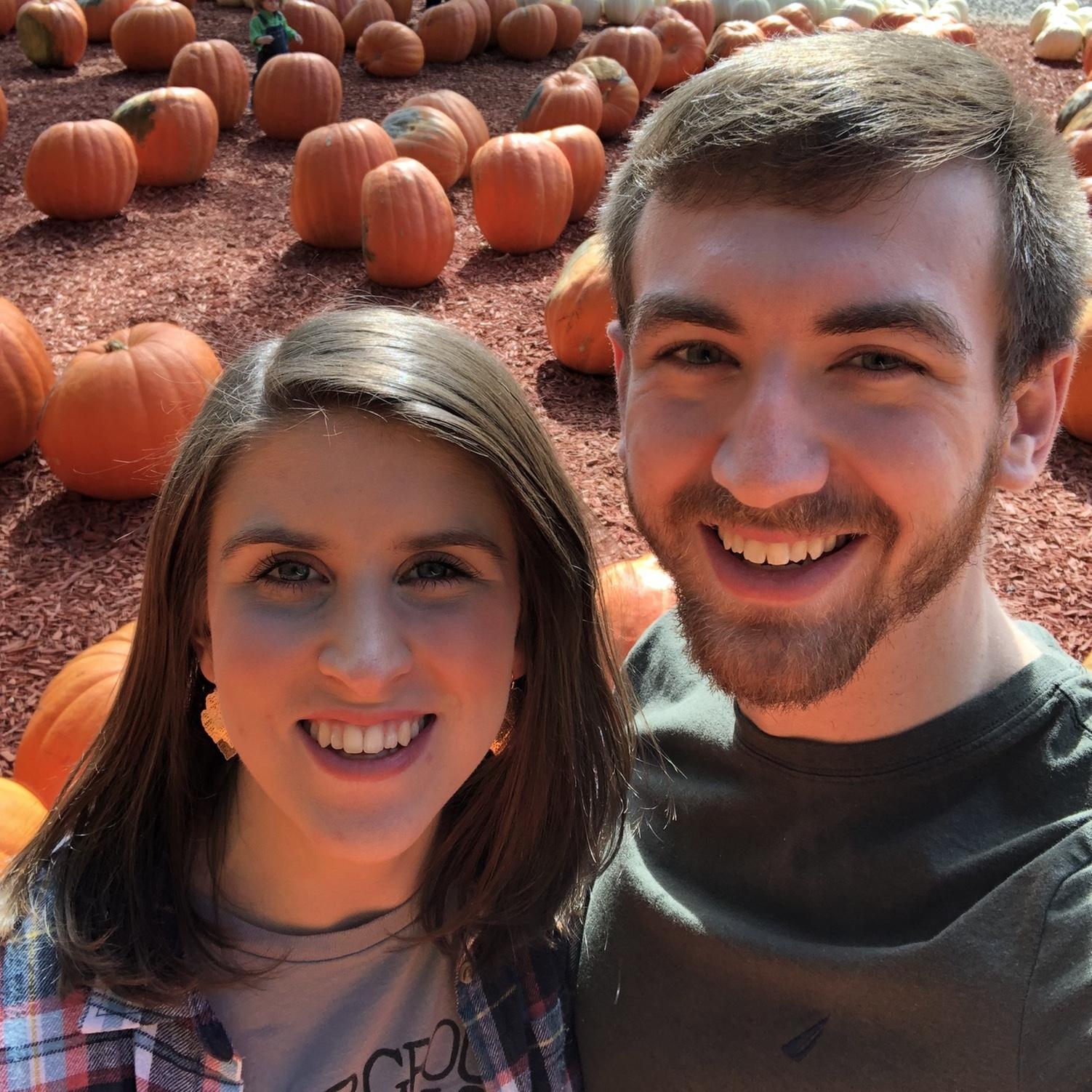 Our first fall Pumpkin Patch trip!