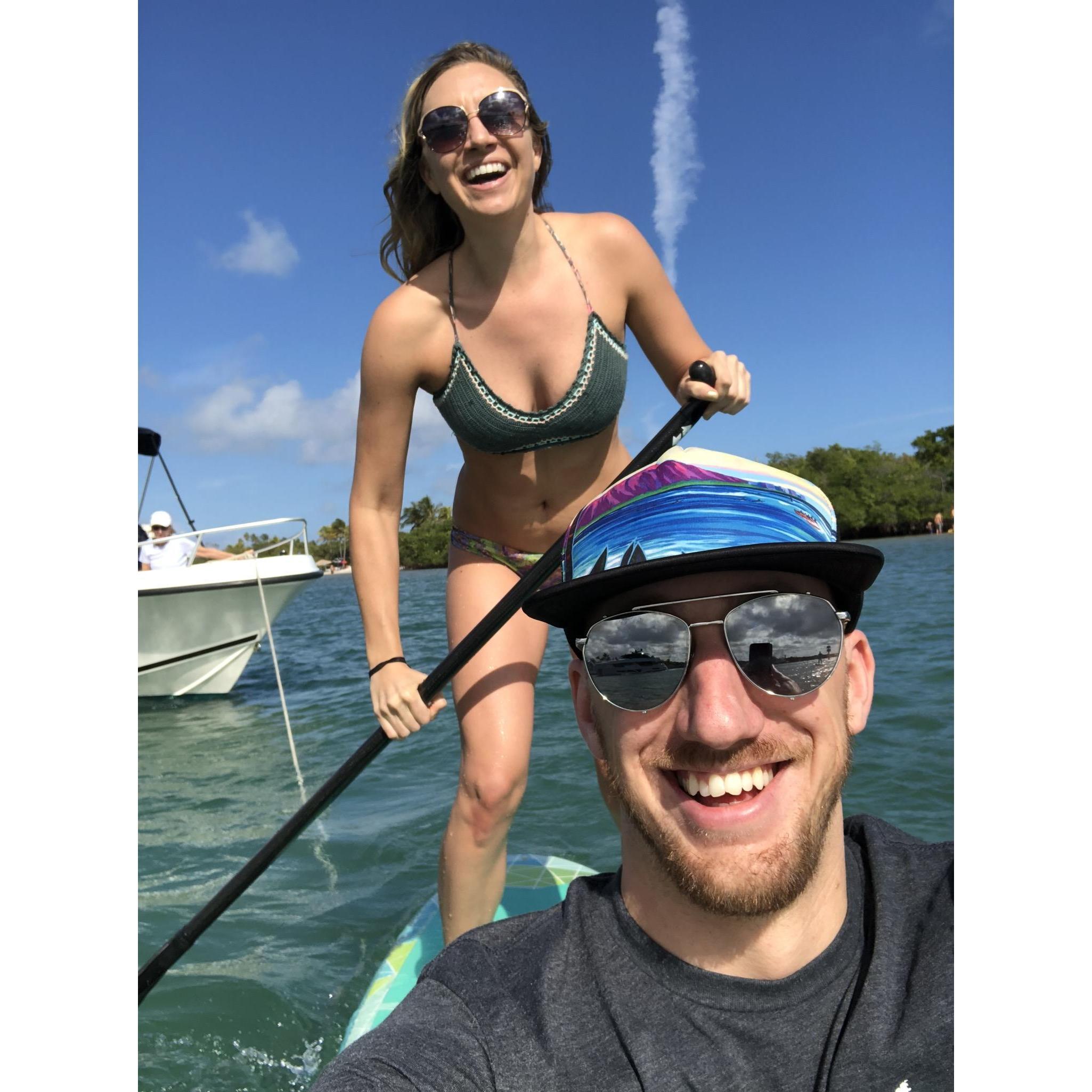 Many hiking, biking, kayaking, paddleboarding, surfing adventures later... here we are.