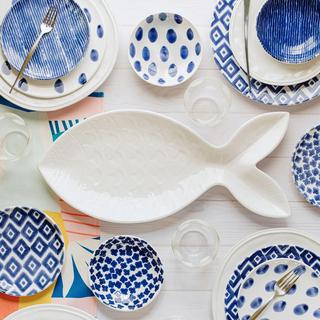 Santorini Figural Fish Platter