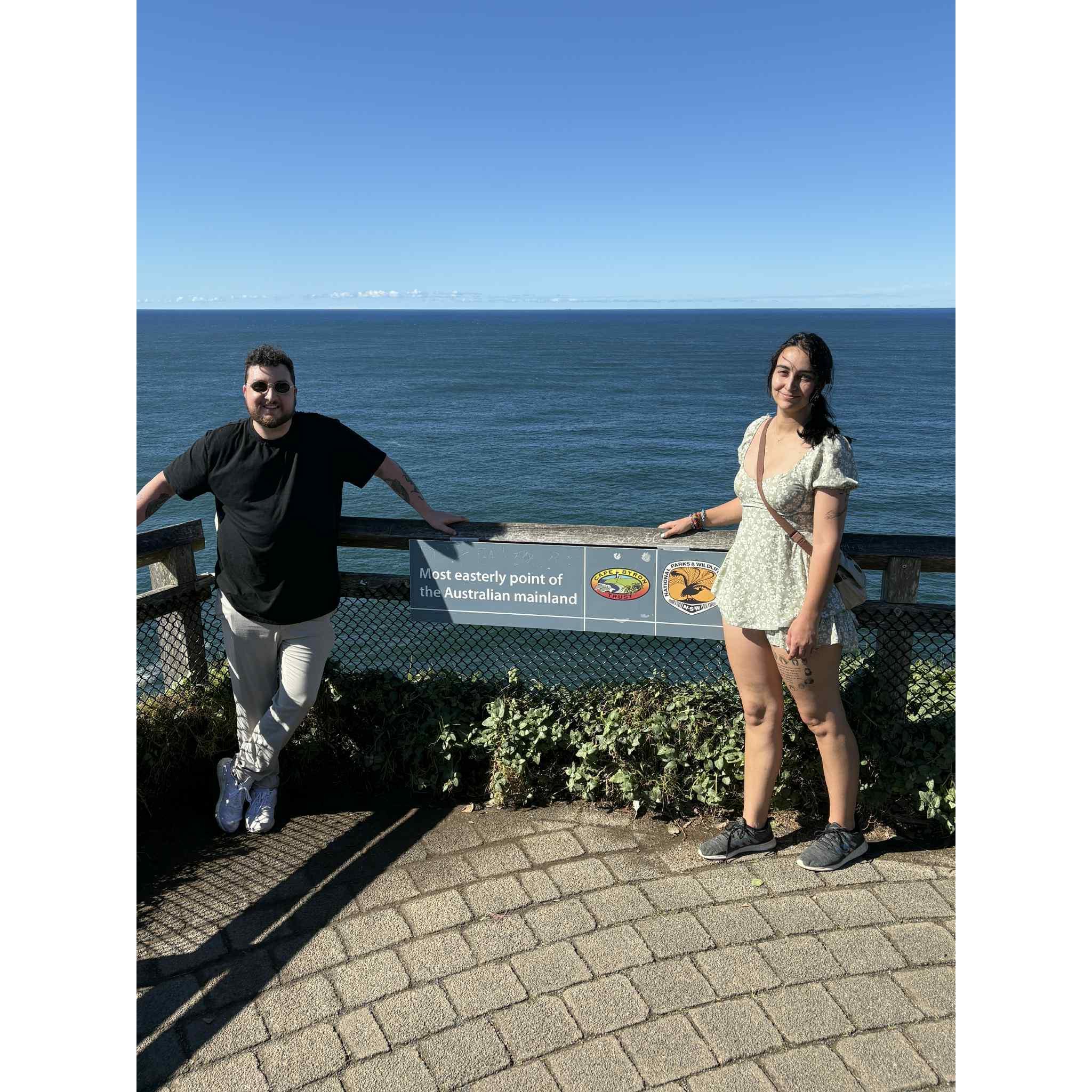 We got tattoos together on the last day of our Australia trip!