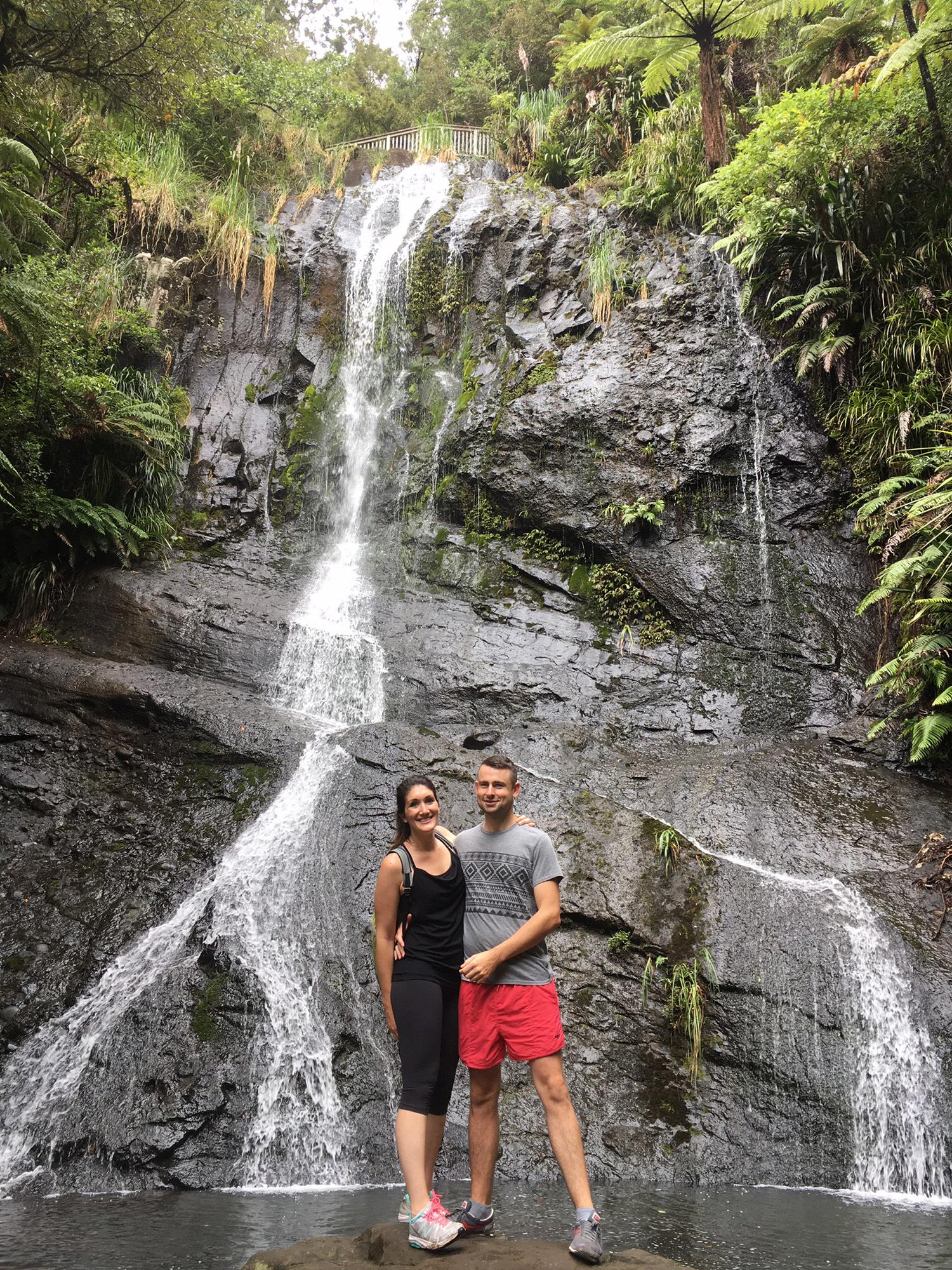 Waterfalls near Piha, New Zealand
