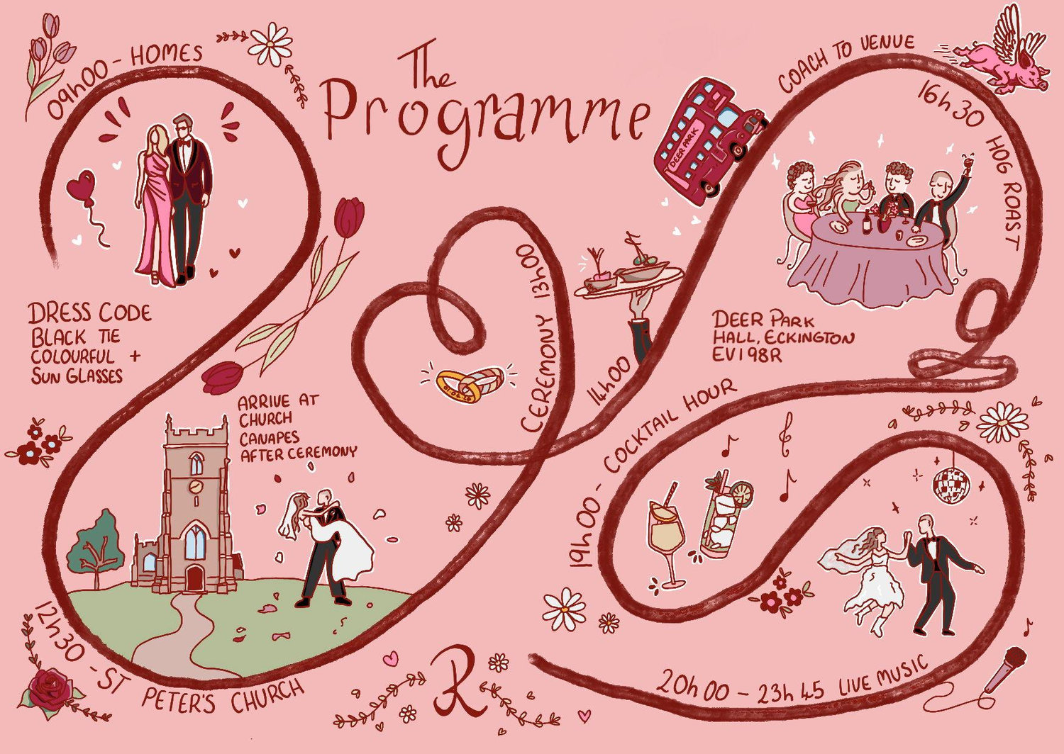 The Wedding Website of Jenny Kendall and Reuben Ledger