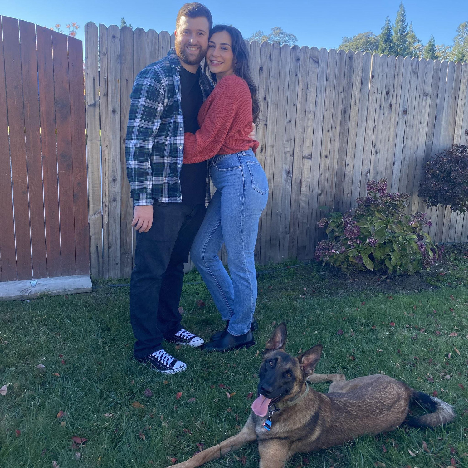 Our first Thanksgiving with Maverick.