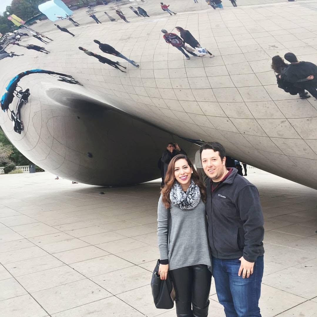 Our honeymoon in Chicago