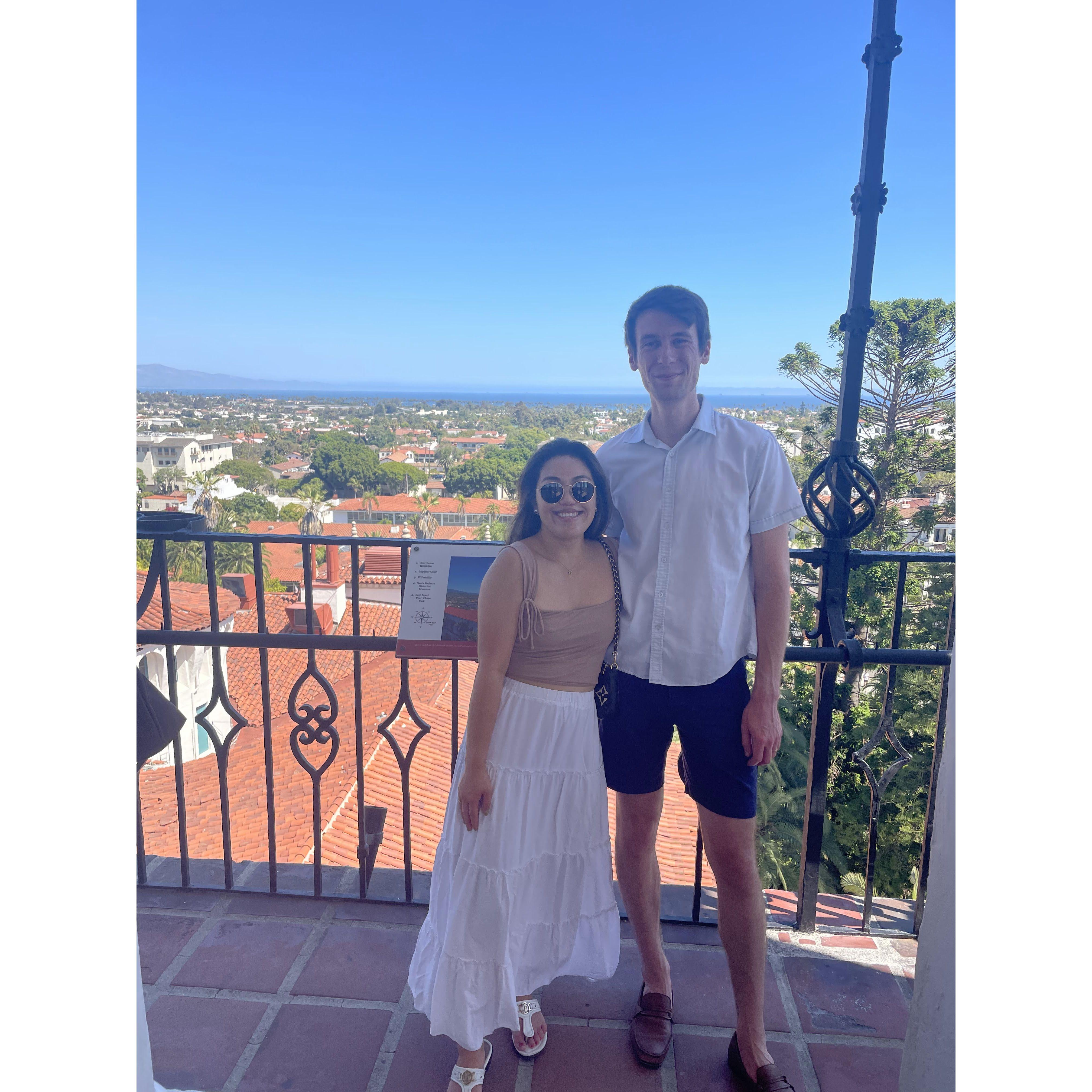Santa Barbara views, our home.