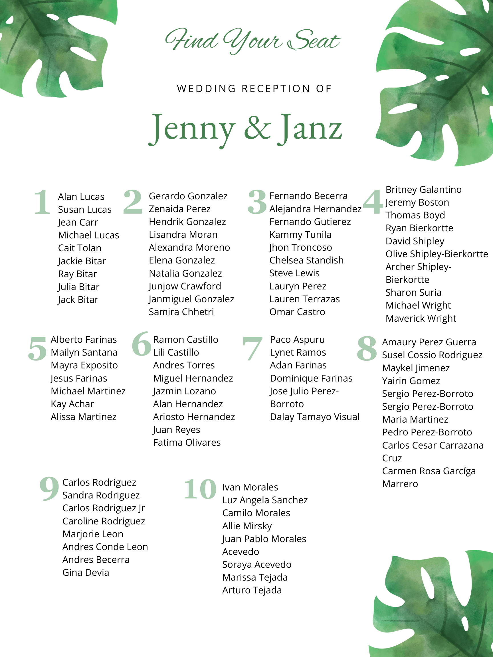 The Wedding Website of Jenny Lucas and Janz Gonzalez