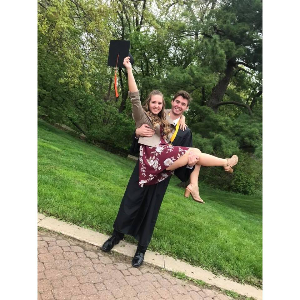 Nick's graduation in 2019!