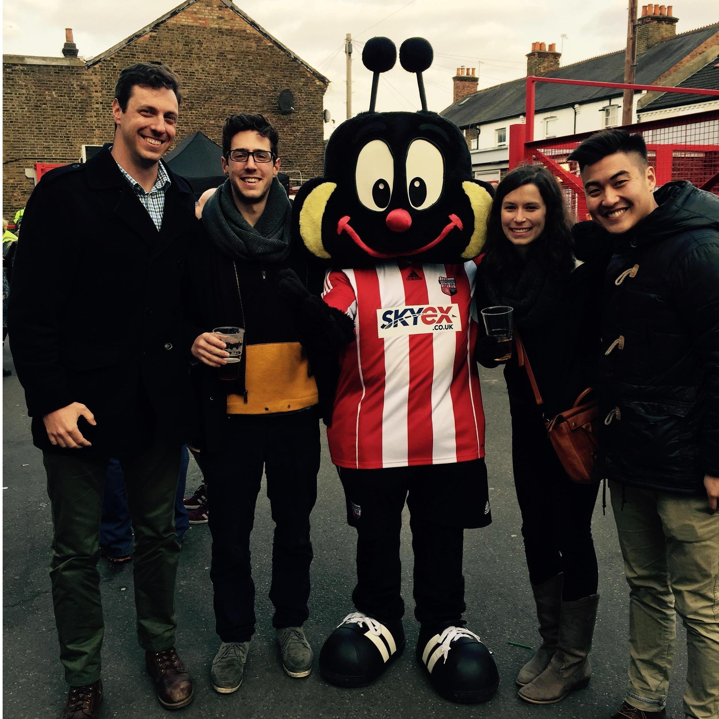 First (and favorite) Championship League team - go Bees! | London, UK