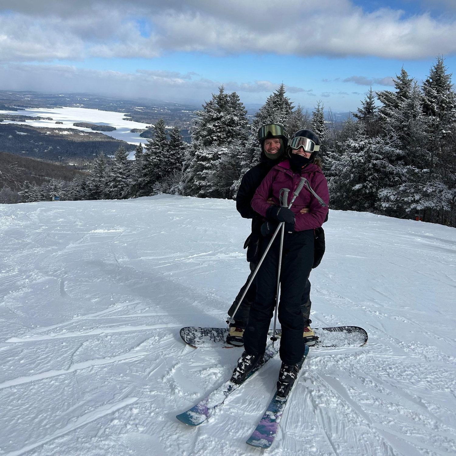 We love to ski together!