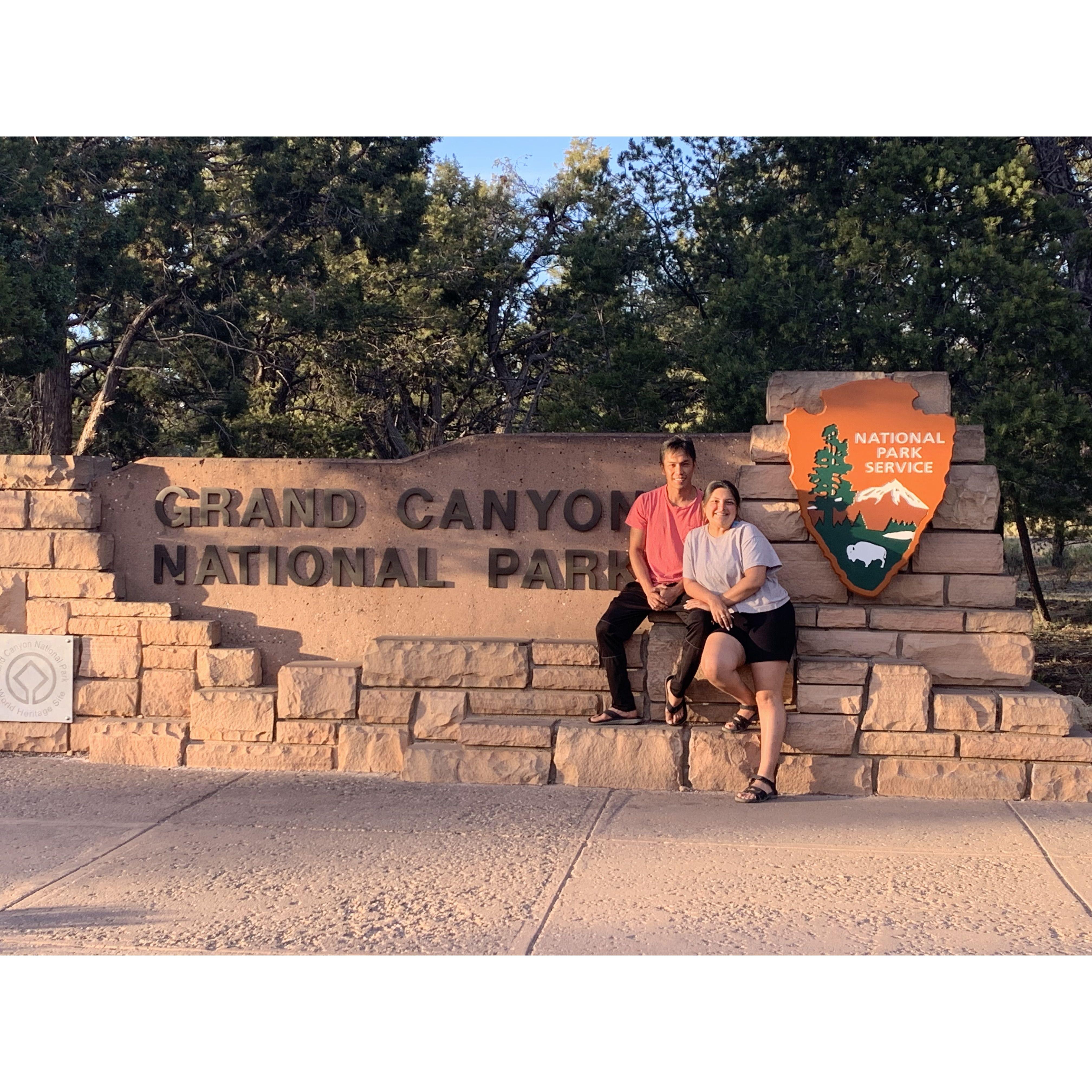 Grand Canyon National Park was an amazing camping trip and hike