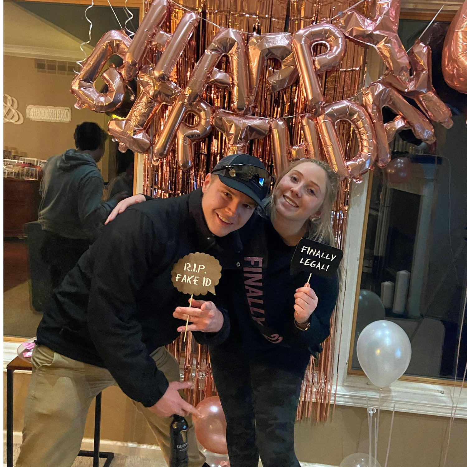 As a couple, we've had the chance to celebrate many birthdays together. The world may have been shut down, but we definitely weren't for Jilian's 21st!