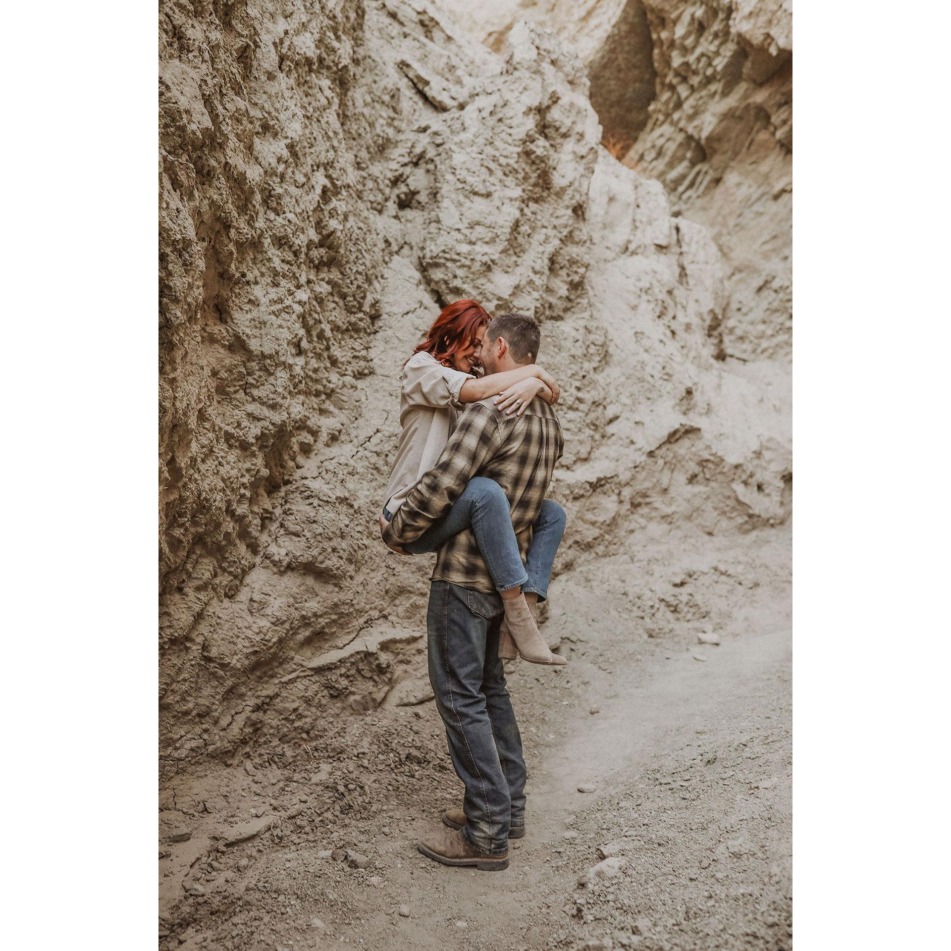 ENGAGEMENT PHOTOS! February 2022 in Sandstone Canyon