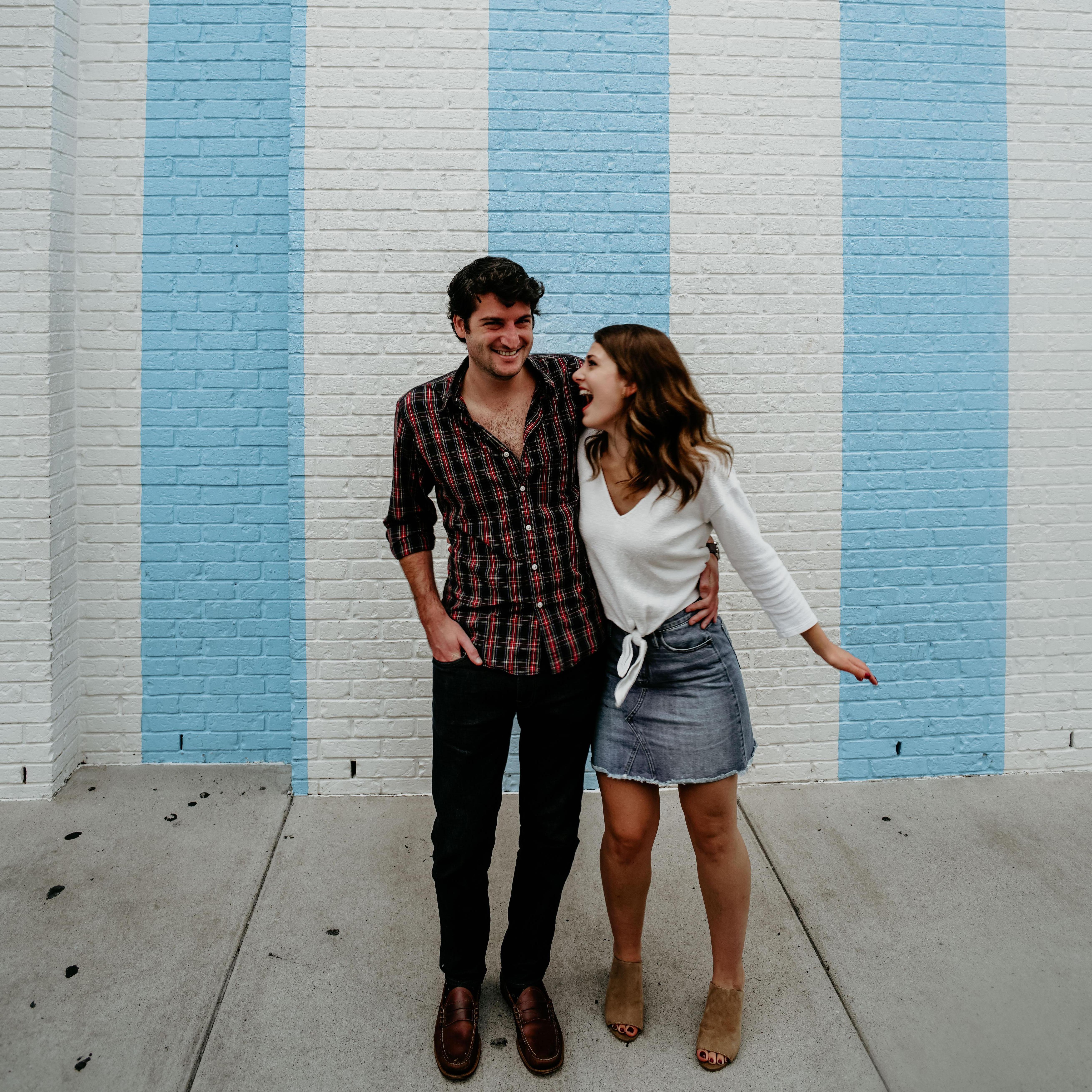 One of our engagement photos taken by the lovely Glenai Gilbert (one of Kristen's bridesmaids!) in Nashville in September 2018.