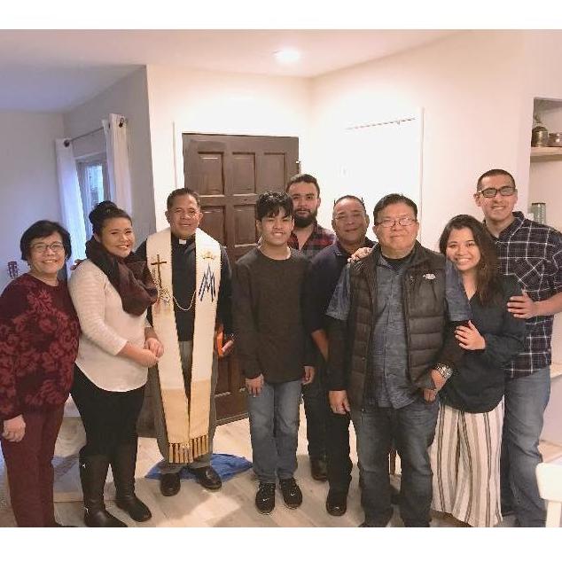 2018 - House blessing after the fire renovation. Wow, what a year!