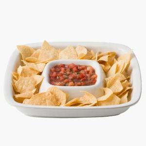 Puro Whitewash Chip & Dip Serving Bowl