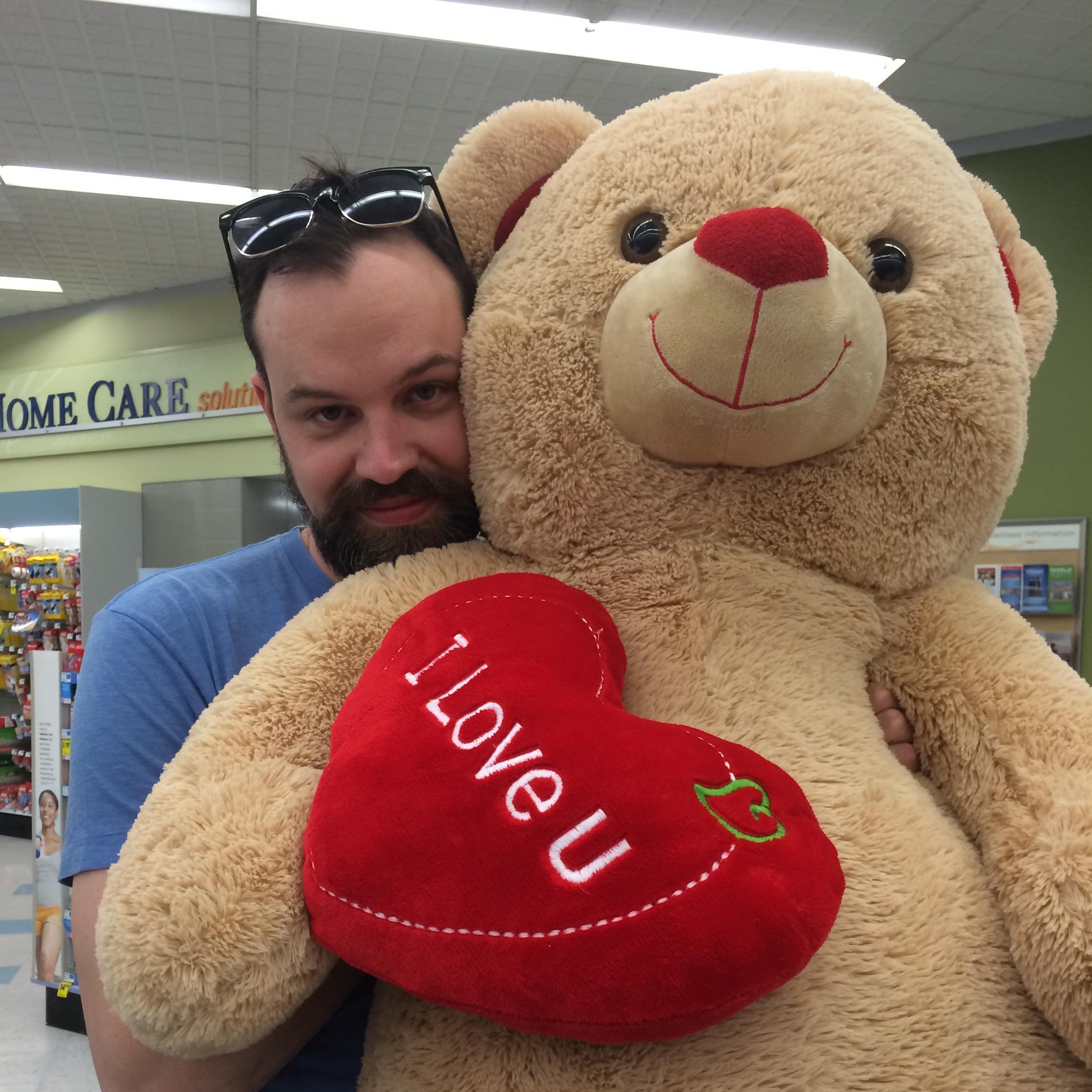 Squishy Bear in full effect.