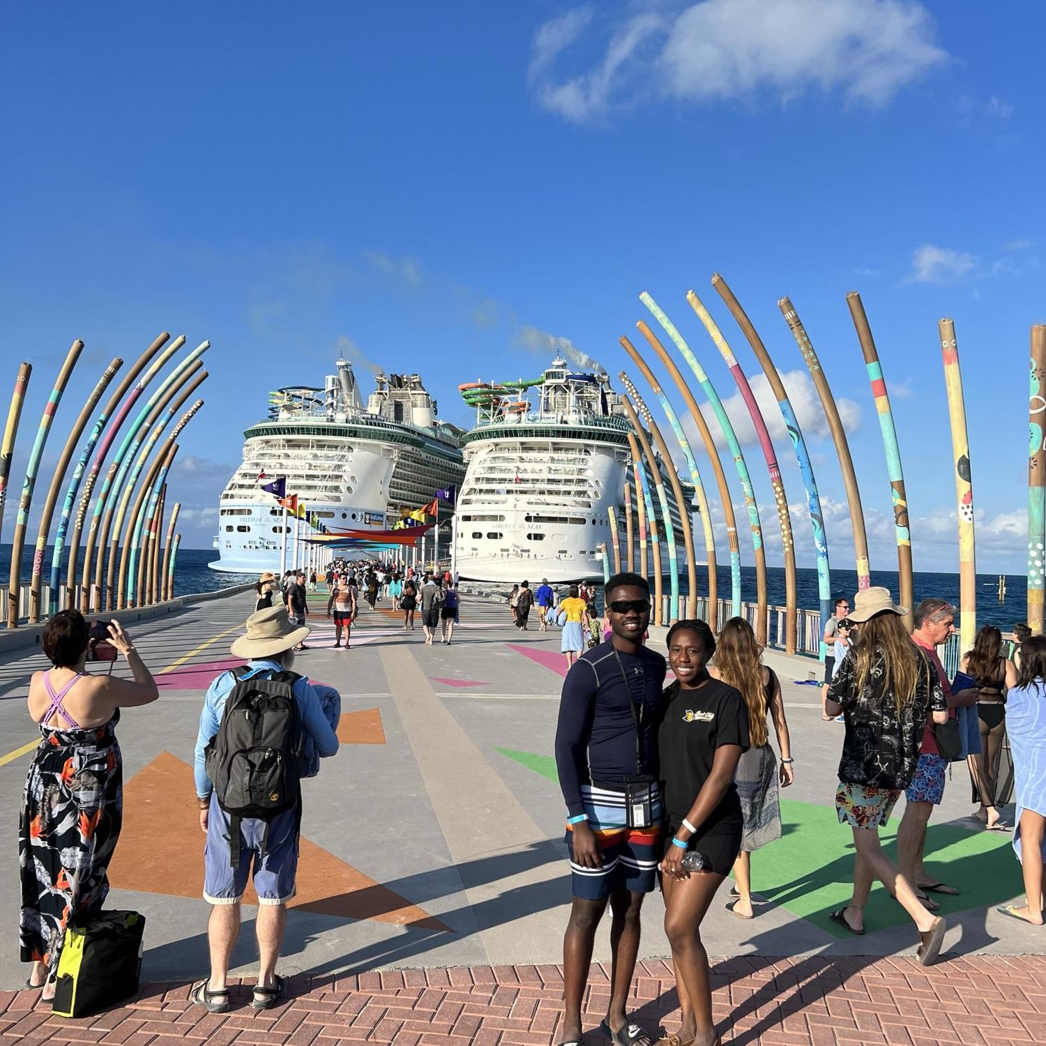 Our first cruise! 🛳️ Royal Caribbean