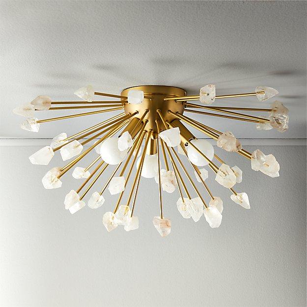 Quartz Flush Mount