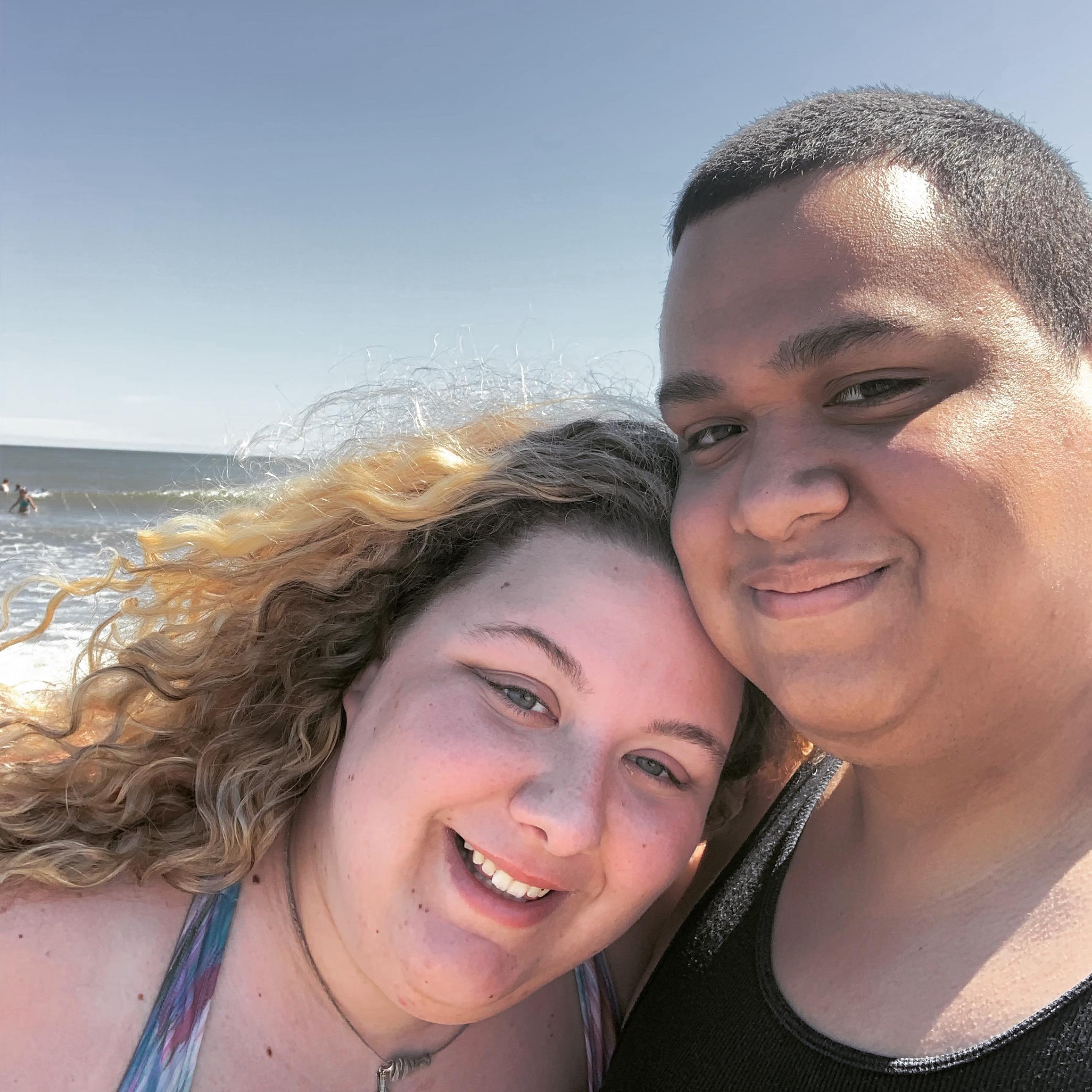 At the end of our first our first summer together, we said I love you for the first time. - August 2018