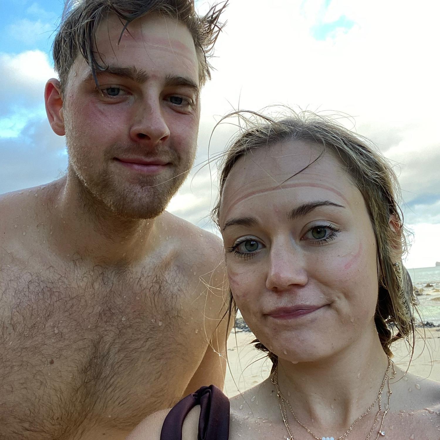 Sunrise snorkel in Hawaii