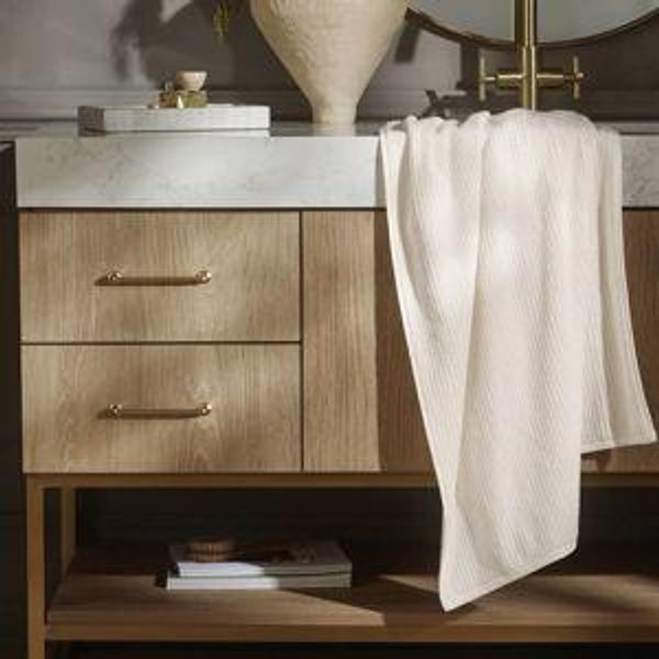 Organic Spa Bath Towel | Color: CREAM | Boll & Branch