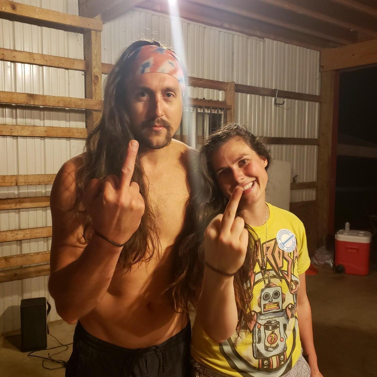 Always good times at John Ritchey's house