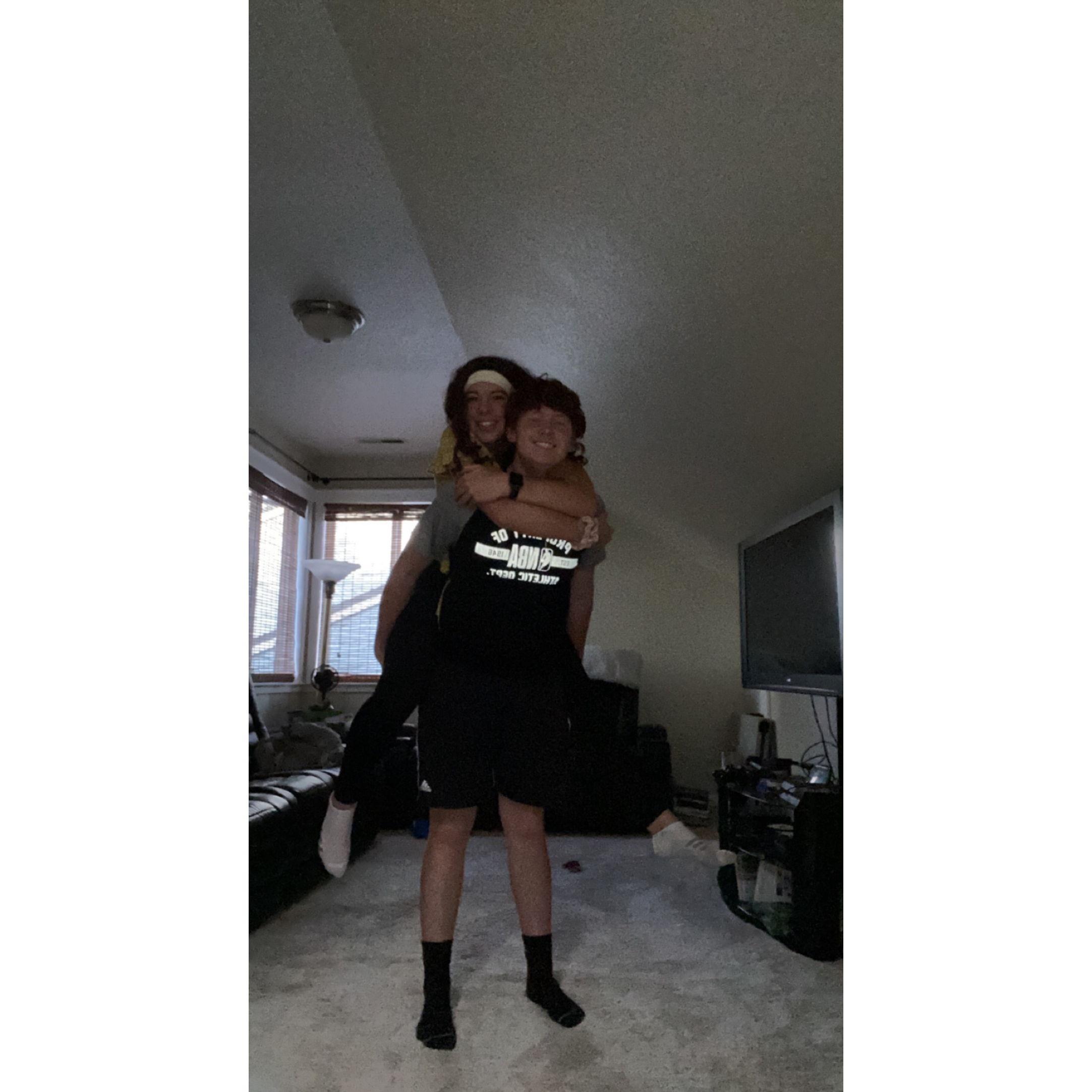 Our first photo together 10/2020