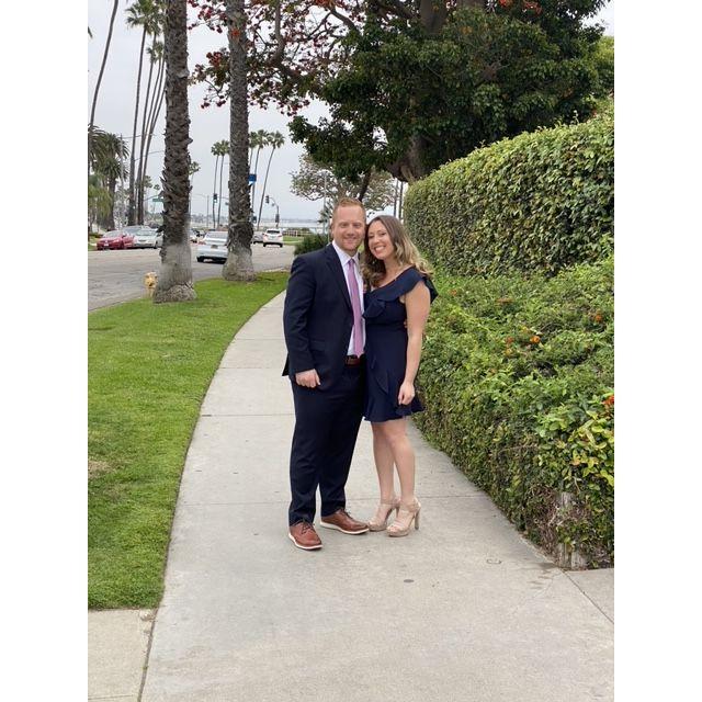 This was back in April when we travelled to LA together (first trip together) for our friends' Matt and Susan's wedding!