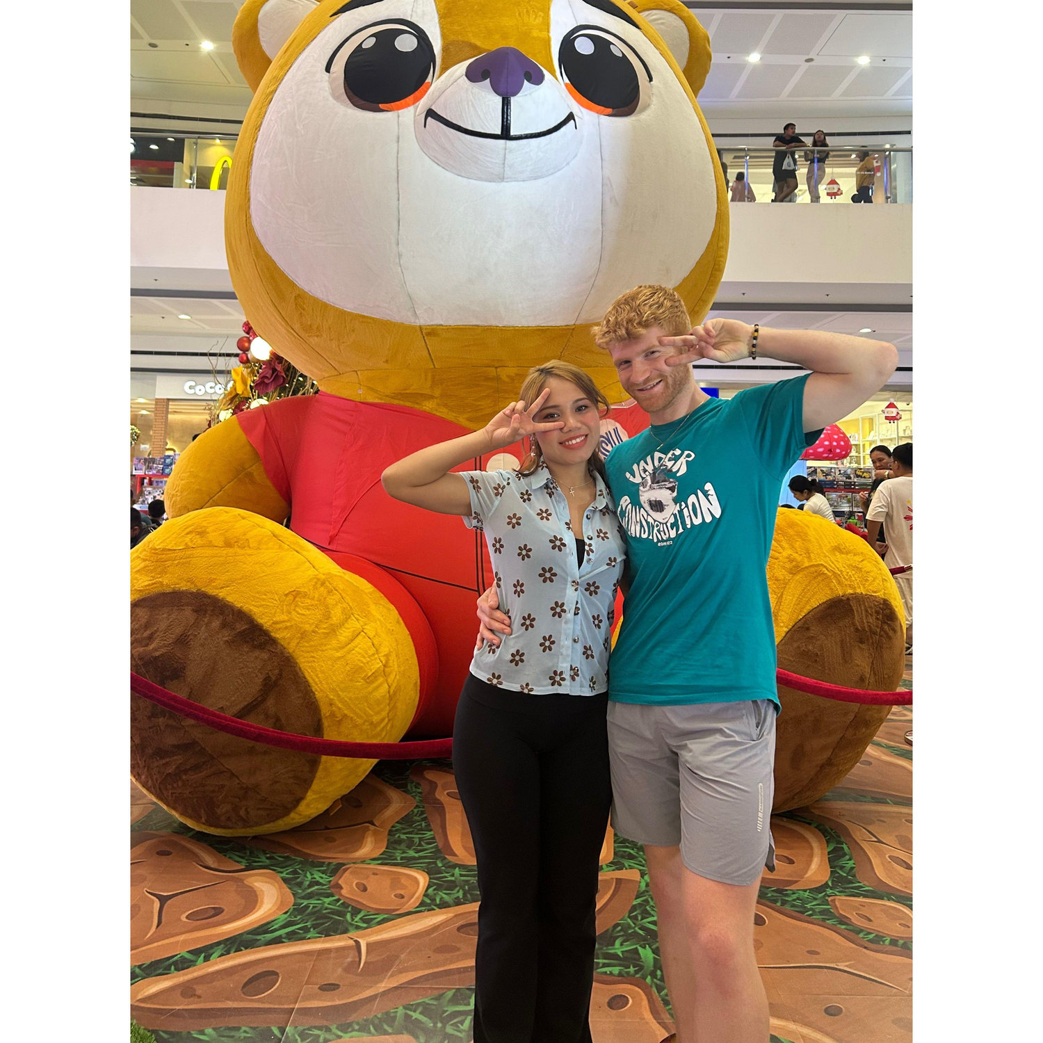 12-24-24
Spent a day at one of the biggest malls in the Philippines and got a photo with a giant bear.