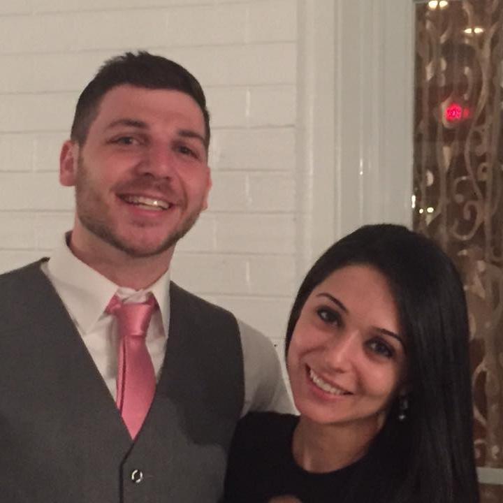 Our first photo together
