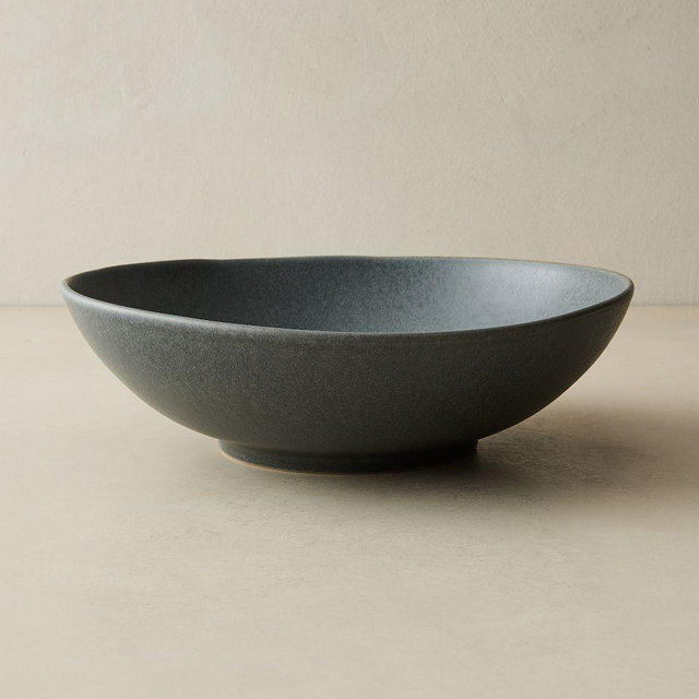 Aaron Probyn Kanto Serveware, Serve Bowl, Ceramic, Arctic Blue