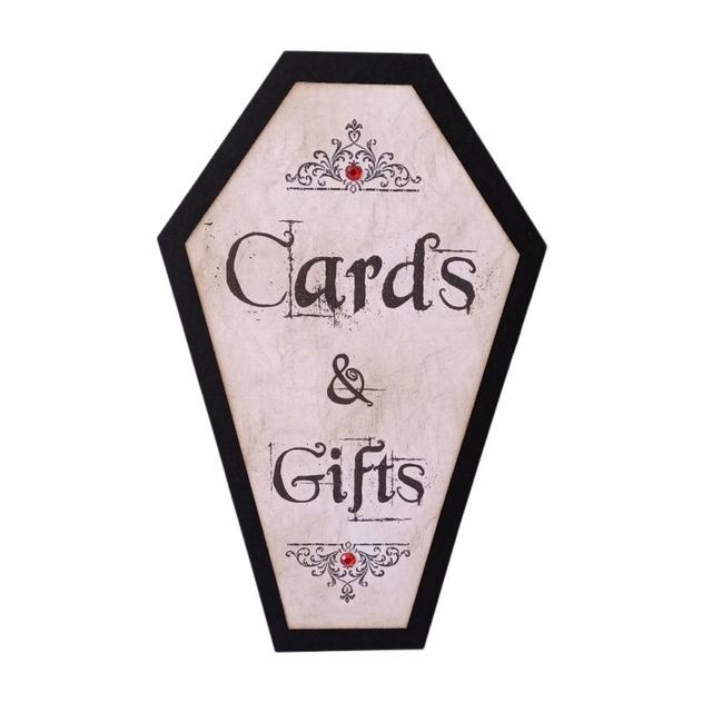 Gothic Cards Signs, Cards Sign, Coffin...