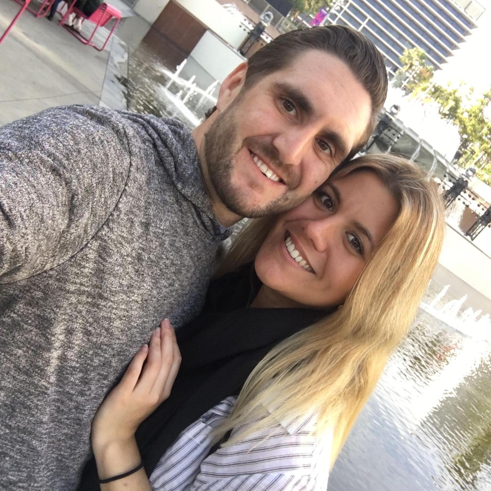 One of our first photos together