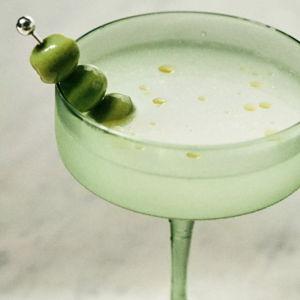 Morgan Coupe Glasses, Set of 4 - Sage