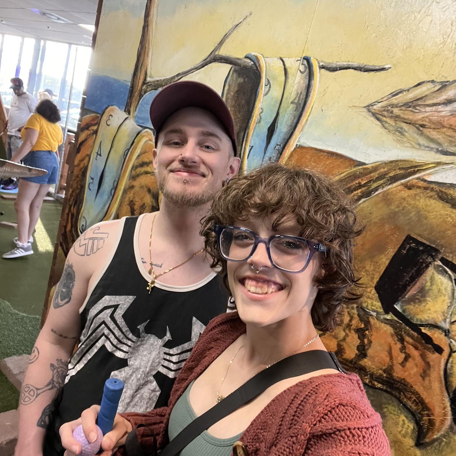 Birthday mini golf!
