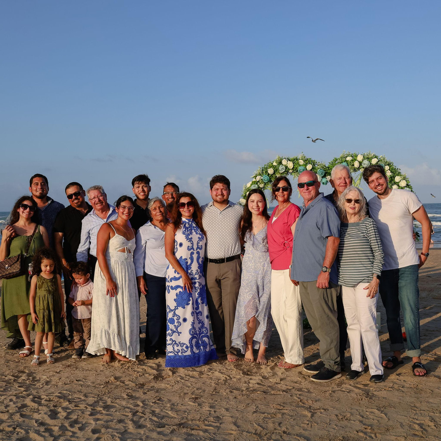 Gerard's surprise to Ellie after he proposed - both families were there to celebrate!