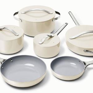 Ceramic Cookware & Minis Set | Nonstick Pots & Pans Set | Non-Toxic