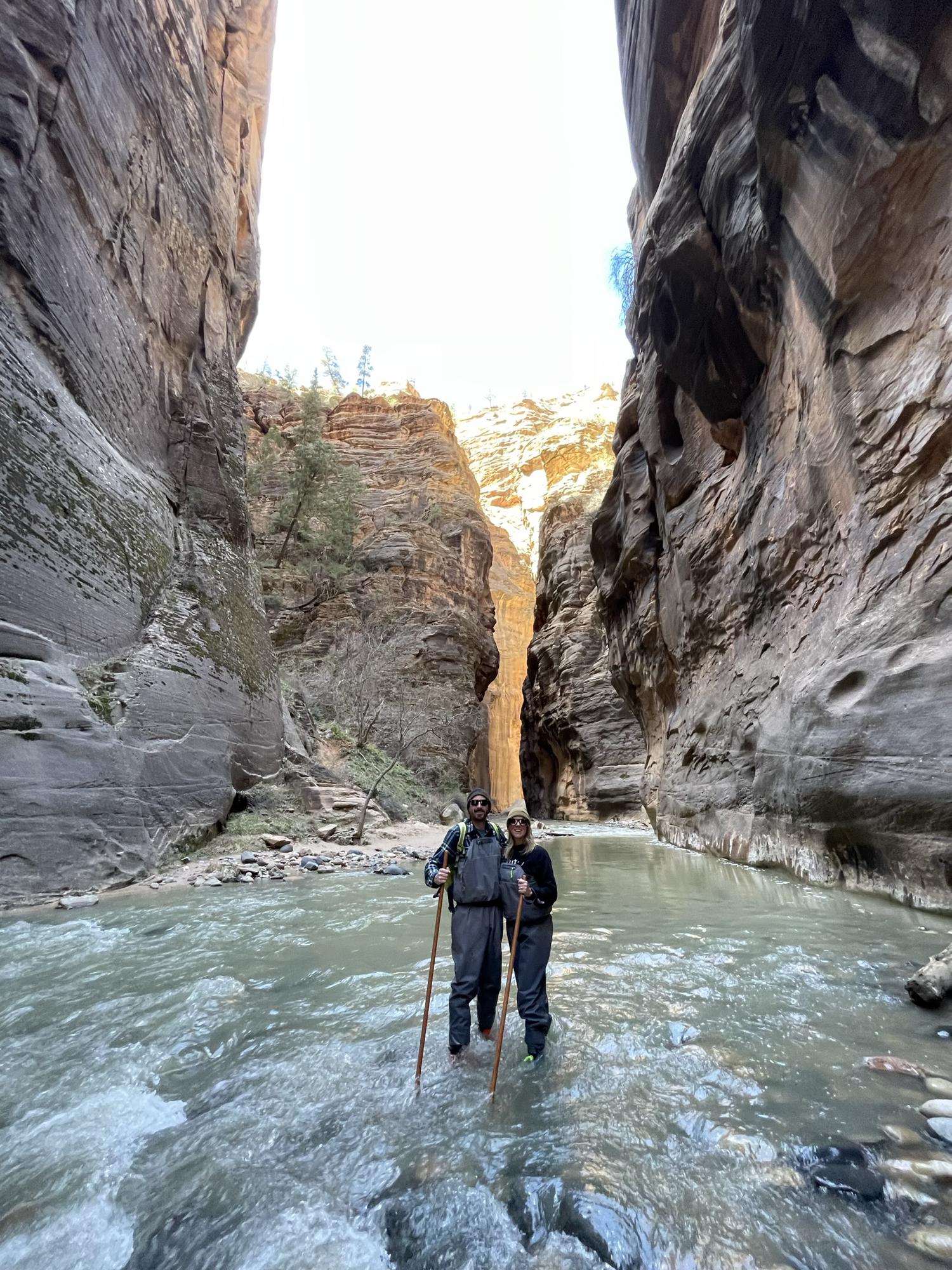 The Narrows in Zion National Park