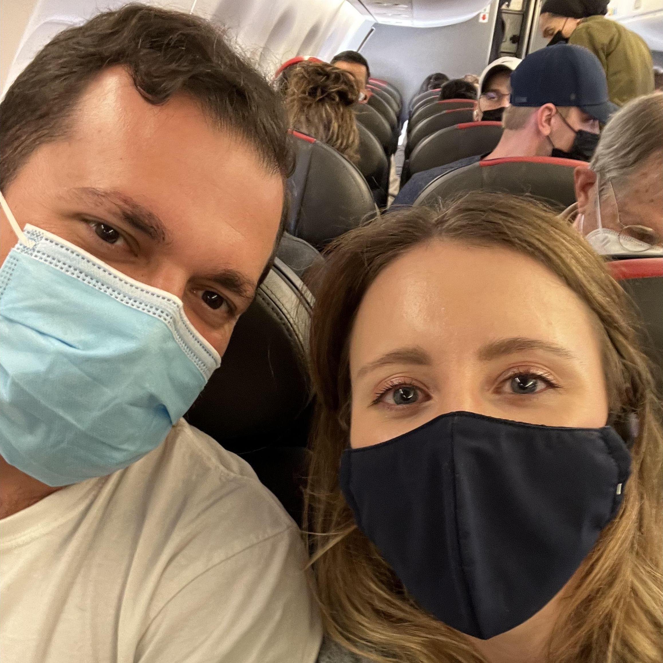 First flight together