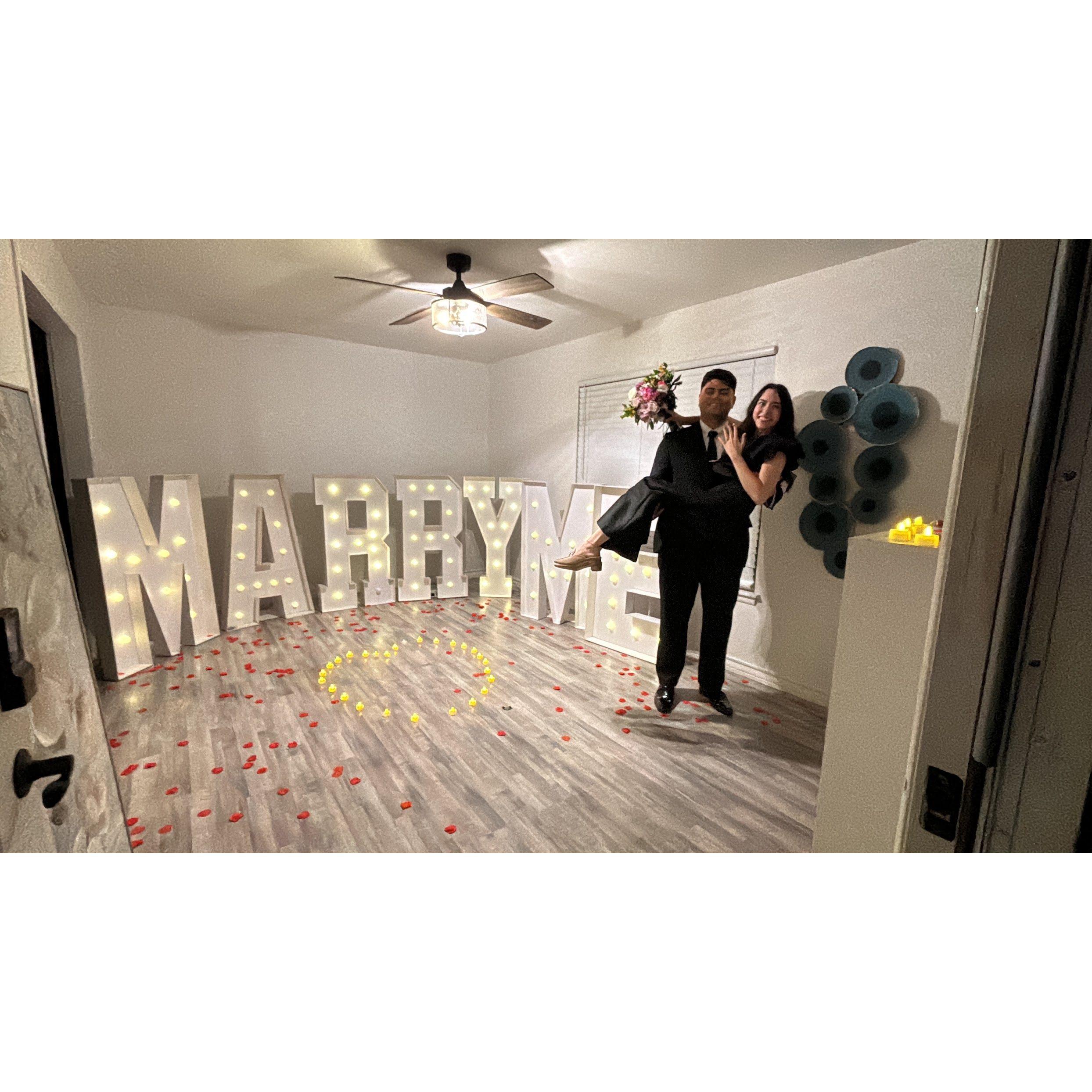 The Proposal! He came to San Antonio to surprise me!
November 2024