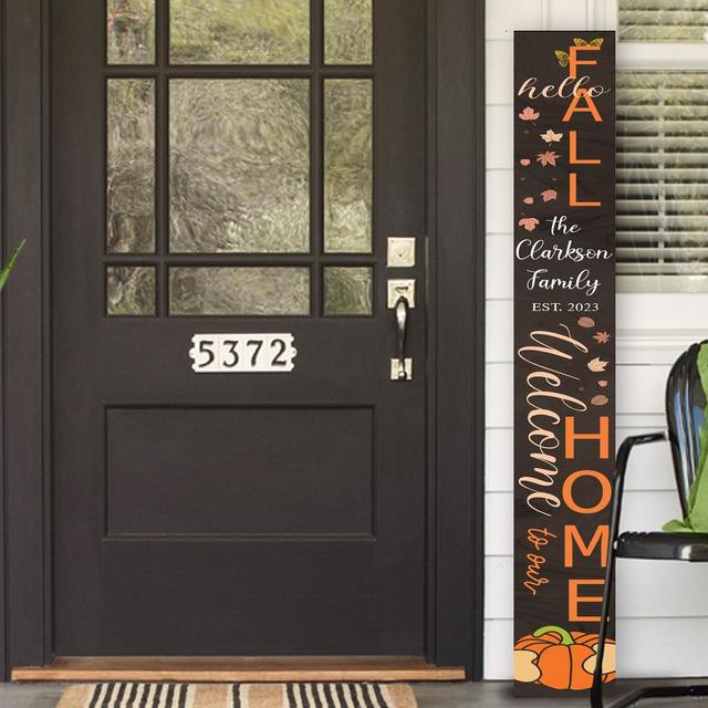 Hello Fall Y'all Welcome Sign, Autumn Welcome Sign, Welcome Sign Front Door, Farmhouse Welcome Sign, Front Porch Sign, Autumn Decoration