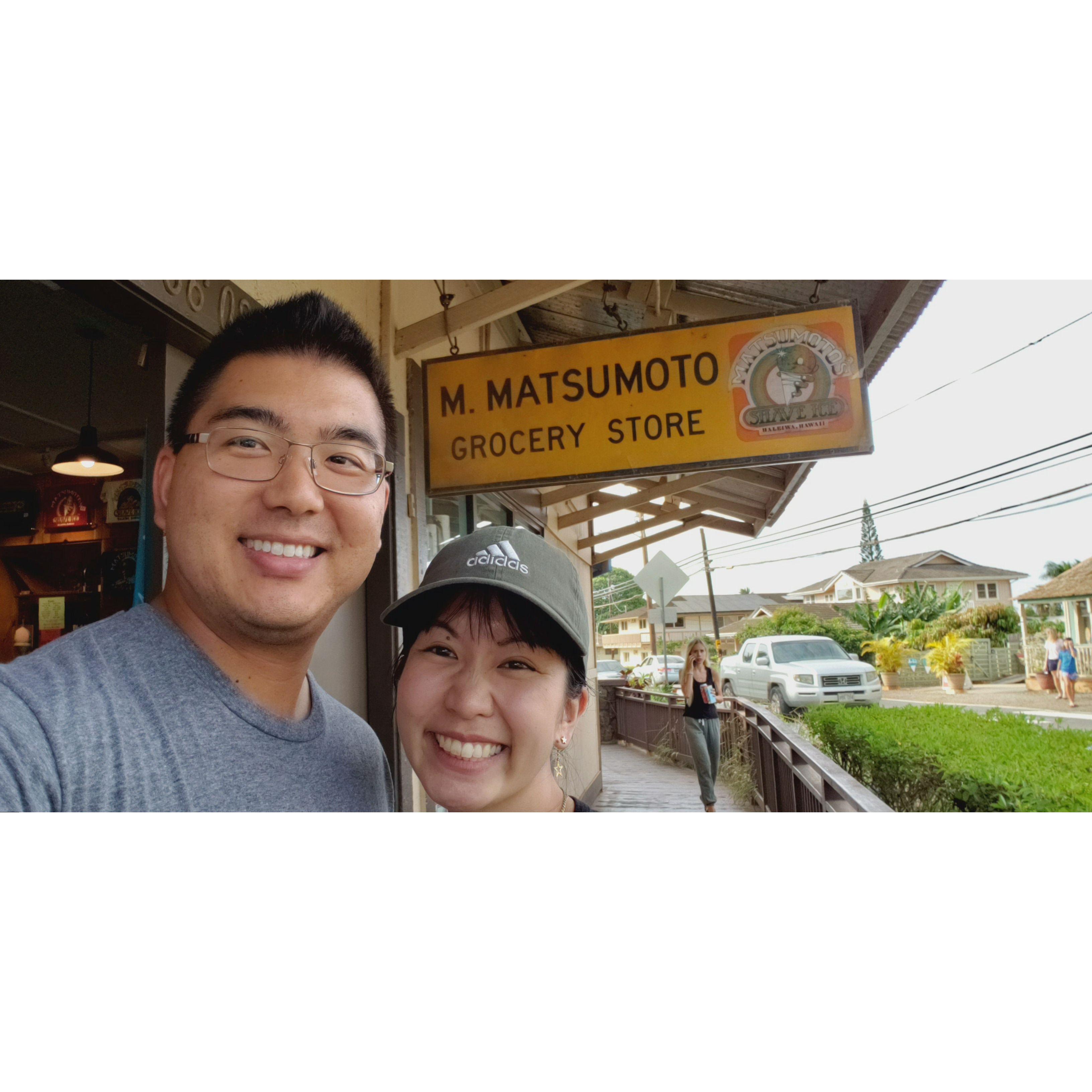 Gotta make a drive down to Matsumoto's Shave Ice, 2019.