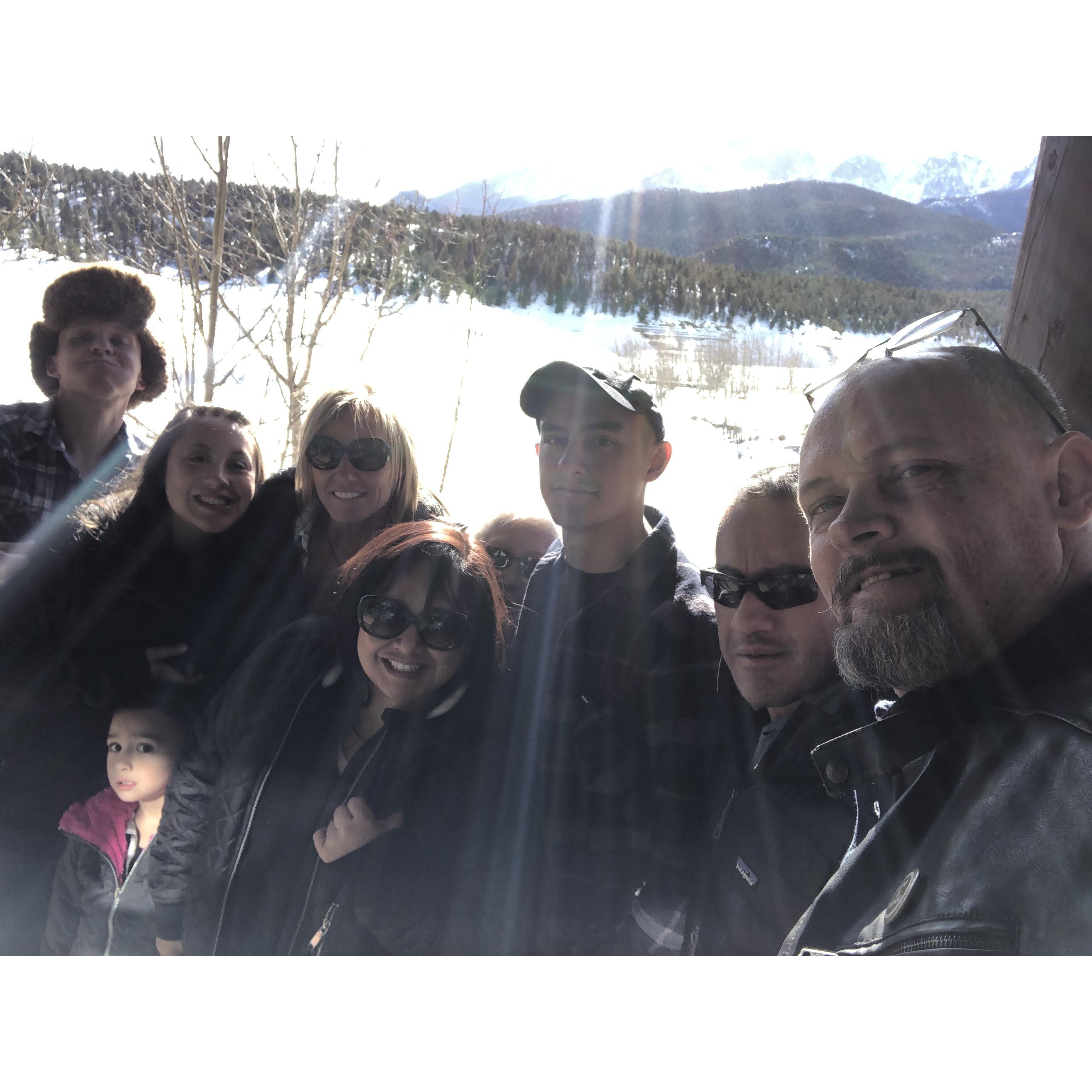 Visiting Patti's family in Denver