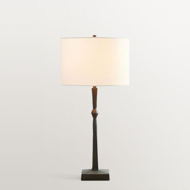 Porter Metal USB 21" Table Lamp, Bronze, Large