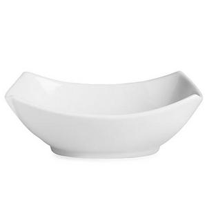 Everyday White® by Fitz and Floyd® Medium Rectangular 4-Point Bowl