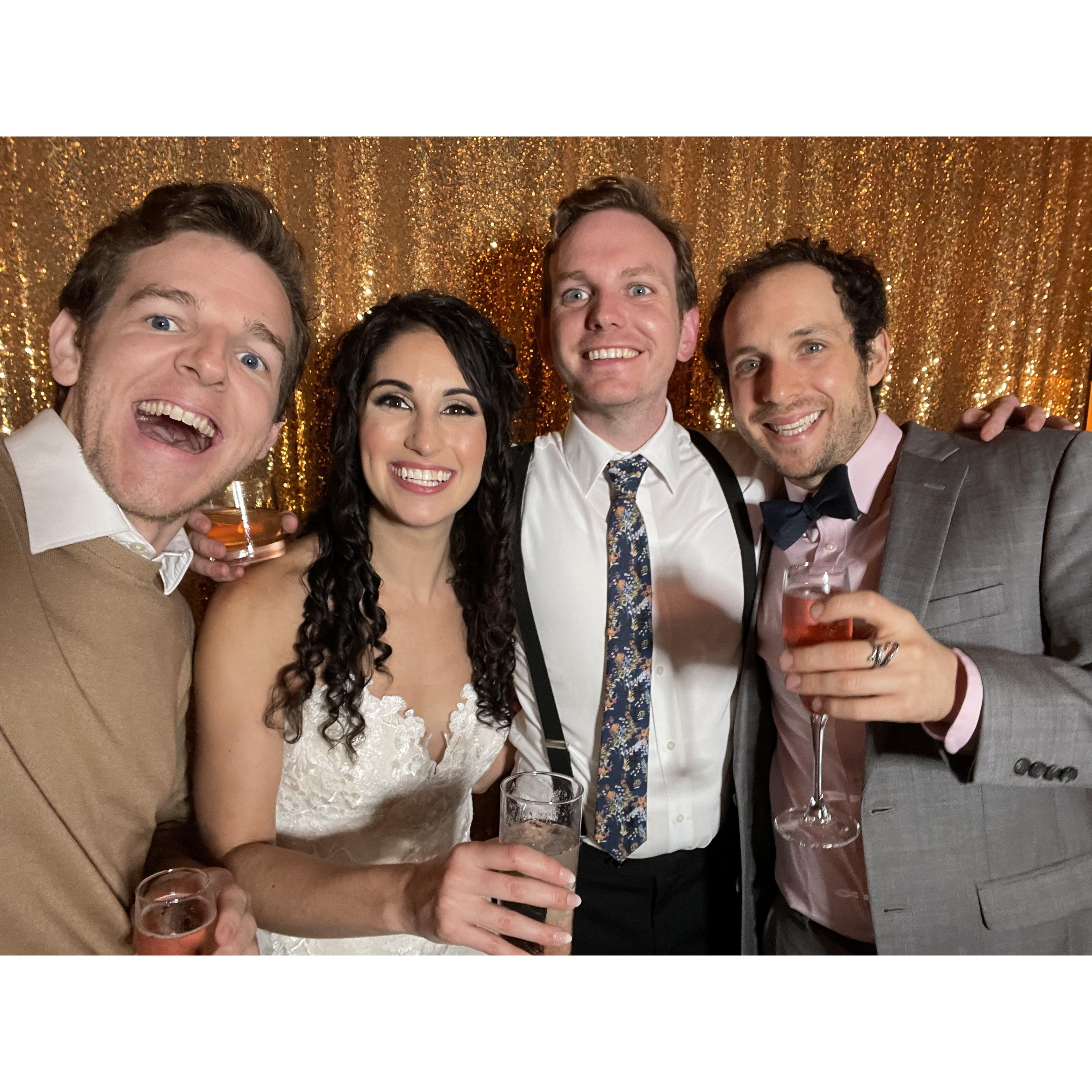 October 2022 - New Jersey - If I do say so myself: we look quite stunning at weddings - we're also great guests!