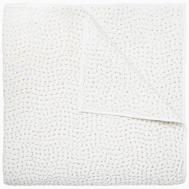 Organic Hand Stitched Sand Quilt